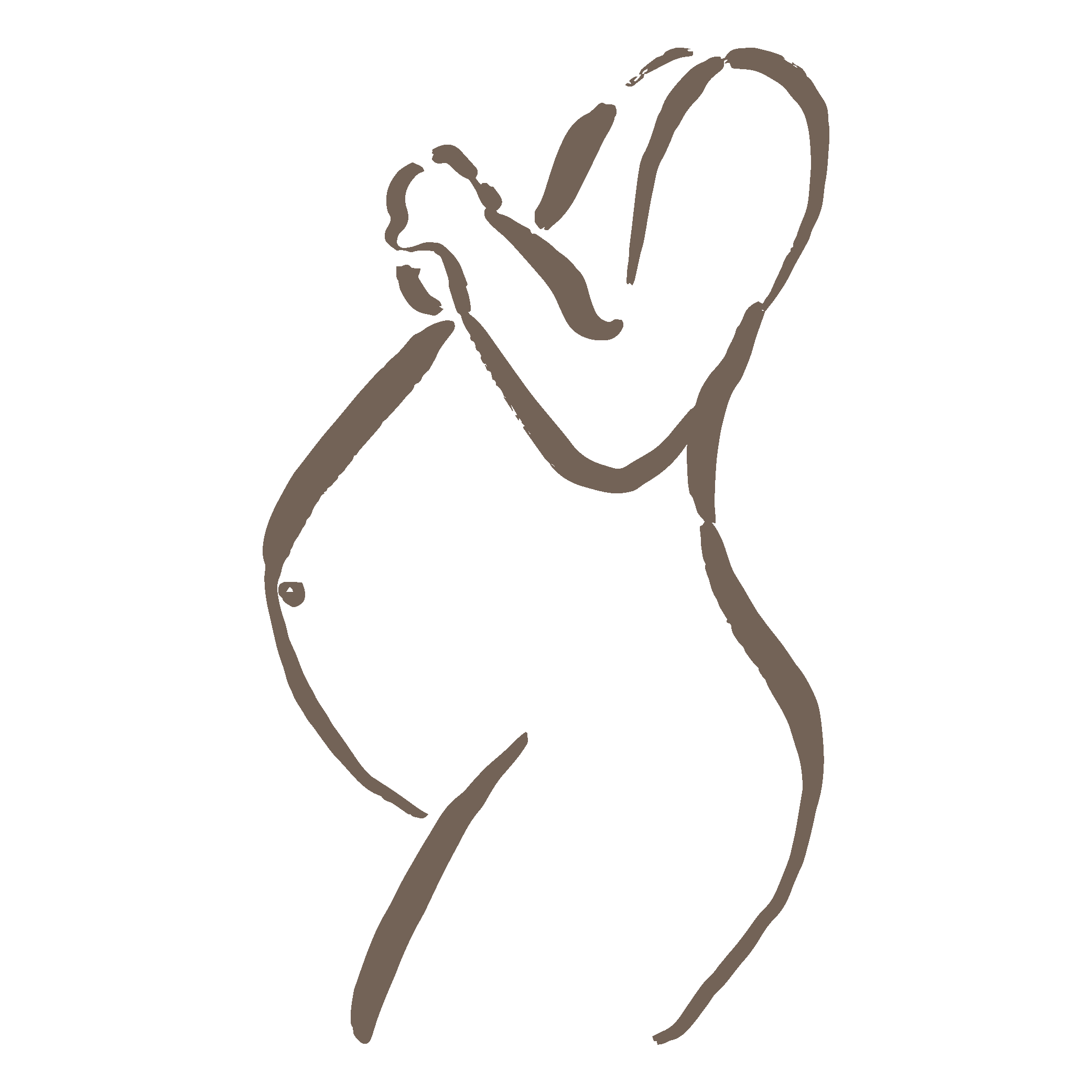 pregnant female illustration